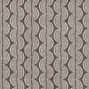 HomeRoots 8' X 10' Elegant Chocolate & Ivory Ogee Area Rug with Stain Resistance & UV Protection for Homes 682707