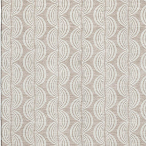 HomeRoots 5' X 8' Khaki and Ivory Ogee Area Rug – Durable, Washable, UV-Protected for High-Traffic Spaces 682765