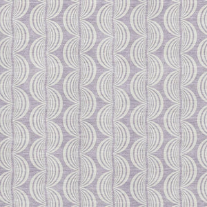 HomeRoots 8' X 10' Elegant Lavender & Ivory Ogee Area Rug – Washable, UV Protected, Stain-Resistant Design! 682773
