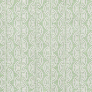 HomeRoots 9' X 12' Mint Green & Ivory Ogee Area Rug - Washable, UV Protected, Stylish & Durable for Any Room 682780