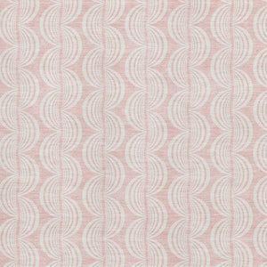 HomeRoots 8' X 10' Pink and Ivory Ogee Area Rug – Soft, Durable, UV-Protected, Stain-Resistant for High-Traffic Spaces 682791