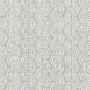 HomeRoots 9' X 12' Silver and Ivory Ogee Area Rug - Stylish, Washable, UV Protected for High-Traffic Homes 682810