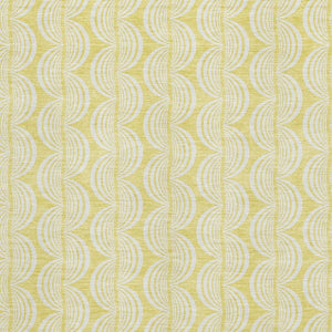 HomeRoots 9' X 12' Washable Yellow and Ivory Ogee Area Rug - Durable, UV-Protected, Pet-Friendly Decor Solution 682816