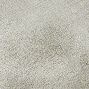 HomeRoots 8' Beige and Ivory Round Geometric Rug - Washable, Durable, UV Protected, Ideal for Modern Spaces! 682820