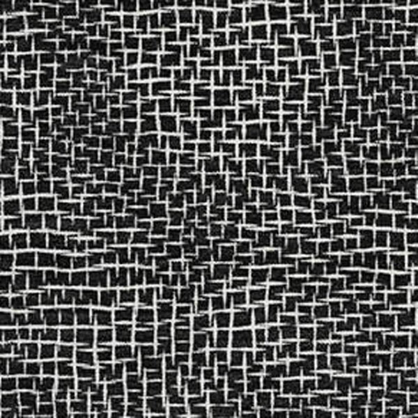 HomeRoots 5' X 8' Black And Ivory Geometric Area Rug - Washable, UV-Protected, Perfect for High-Traffic Spaces 682825