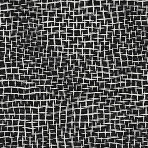 HomeRoots 8' X 10' Modern Black and Ivory Geometric Washable Area Rug with UV Protection & Easy Care 682827