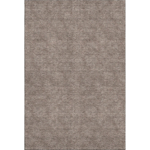 HomeRoots 10' X 14' Stylish Brown & Beige Geometric Area Rug – Durable, Stain-Resistant, UV Protected Design! 682835