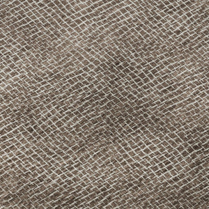 HomeRoots 10' X 14' Stylish Brown & Beige Geometric Area Rug – Durable, Stain-Resistant, UV Protected Design! 682835