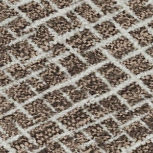 HomeRoots 10' X 14' Stylish Brown & Beige Geometric Area Rug – Durable, Stain-Resistant, UV Protected Design! 682835
