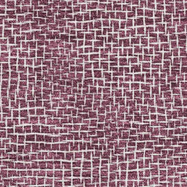 HomeRoots 5' X 8' Eggplant Geometric Area Rug - Durable, Stain Resistant, UV Protected for Modern Spaces 682843