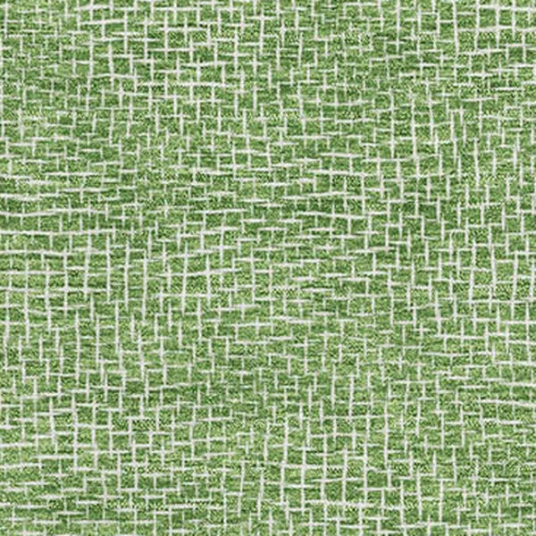 HomeRoots 8' X 10' Stylish Green And Ivory Geometric Washable Area Rug – UV Protected, Pet Friendly & Easy Care 682851