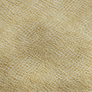 HomeRoots 5' X 8' Gold and Ivory Geometric Area Rug - Washable, UV Protected, Durable, Stylish for Busy Homes 682855