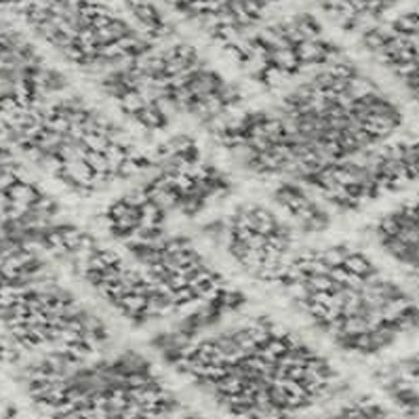 HomeRoots 8' X 10' Gray and Ivory Geometric Area Rug - Washable, UV-Protected, Stain-Resistant for Homes 682863