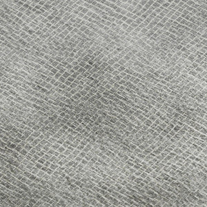 HomeRoots 10' Gray and Ivory Geometric Washable Area Rug - UV Resistant, Durable, Stain-Repellent Design! 682865