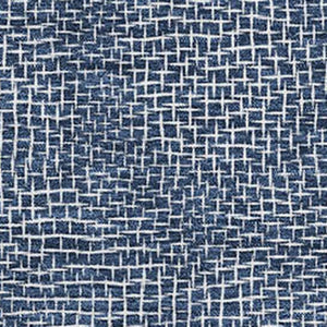 HomeRoots 10' X 14' Navy Blue Geometric Area Rug - Washable, UV Protected, Stylish & Durable for Busy Homes 682871