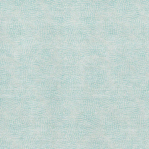HomeRoots 5' X 8' Aqua and Ivory Geometric Area Rug – Washable, UV-Protected, Perfect for Family Spaces! 682891