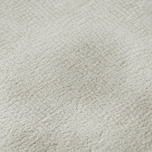 HomeRoots 8' Beige and Ivory Geometric Round Rug – Washable, UV Protected, Stain-Resistant, Modern Design! 682898
