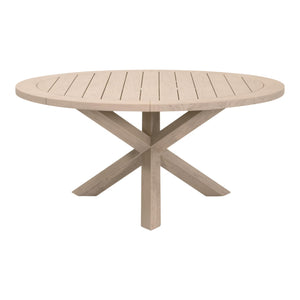 Essentials for Living Boca Outdoor 63" Round Dining Table 6829.W-ET