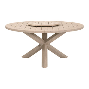 Essentials for Living Boca Outdoor 63" Round Dining Table 6829.W-ET