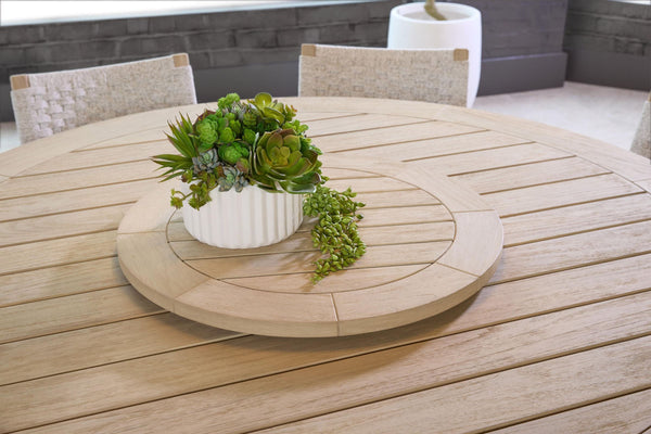 Essentials for Living Boca Outdoor 63" Round Dining Table 6829.W-ET