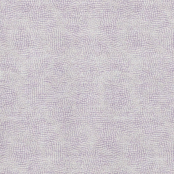 HomeRoots 9' X 12' Stylish Lavender and Ivory Geometric Area Rug – UV Protected, Stain-Resistant, Easy Care! 682906