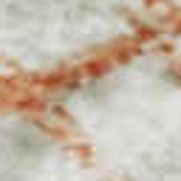 HomeRoots 9' X 12' Peach & Ivory Geometric Area Rug - Durable, Washable, UV-Protected, Ideal for Active Homes 682918