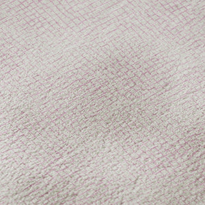 HomeRoots 8' X 10' Pink And Ivory Geometric Washable Area Rug - Durable, Stain Resistant & UV Protected Design 682923
