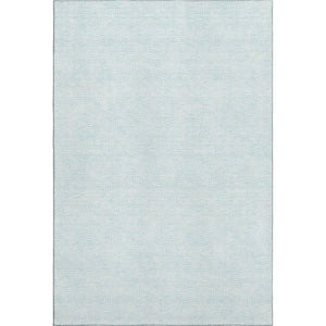 HomeRoots 10' Sky Blue & Ivory Geometric Washable Area Rug - UV Protected, Stylish & Durable for High-Traffic Spaces 682931