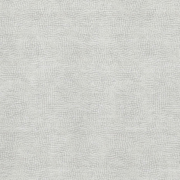 HomeRoots 5' X 8' Silver and Ivory Geometric Area Rug - Durable, Washable, UV-Protected for Modern Spaces 682933