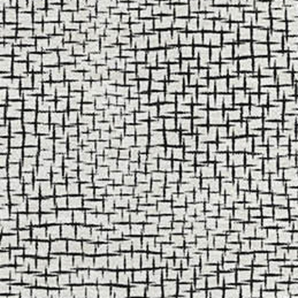 HomeRoots 5' X 8' Modern White and Black Geometric Area Rug with Stain Resistance and UV Protection Benefits 682939
