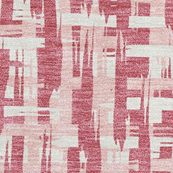 HomeRoots 10' X 14' Blush Pink Ivory Abstract Area Rug - Stylish, Washable, UV Protected & Stain Resistant Design 682961