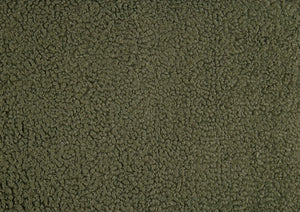 English Elm Luxury Boucle Accent Chair with High-Density Foam, Curved Mid-Century Design, Plush Seat Comfort Green 26.5 L x 29.5 W x 22 H B011P283280