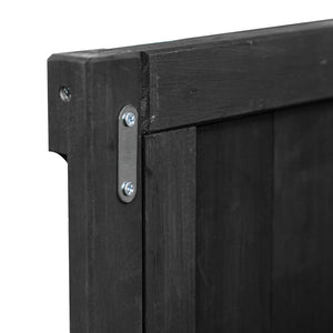 English Elm K&K Outdoor Kitchen Island Rolling Bar Cart with 1.2" 201 Stainless Top, Lockable Wheels, Spice Rack N707P235043B