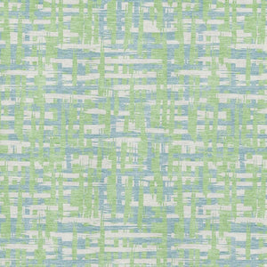 HomeRoots 10' Contemporary Mint Green and Ivory Abstract Geometric Area Rug - Washable, UV-Protected, Stylish! 683057