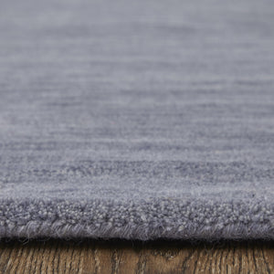 Feizy Rugs Luna Hand Woven Wool Area Rug - Stylish, Stain-resistant, Perfect For High Traffic Spaces & Decor Gray,Blue Wool 5798049fsmk000e10