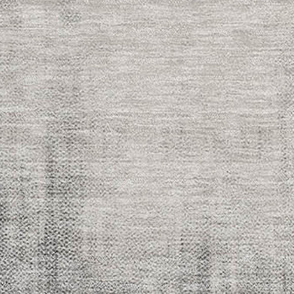 HomeRoots 9' X 12' Ombre Washable Area Rug with UV Protection - Modern Black, Silver & Gray, Stain-Resistant 683308