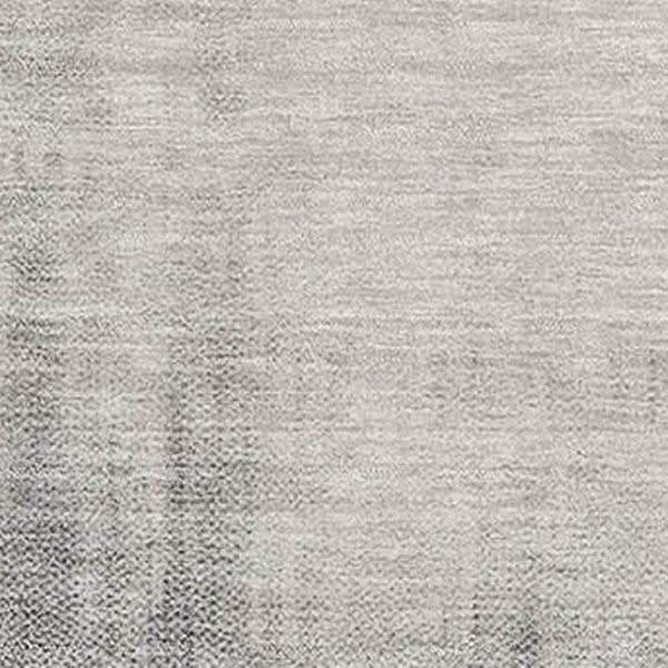 HomeRoots 10' Black Silver and Gray Ombre Area Rug - Washable, UV Protected, Stain-Resistant for Active Homes 683309