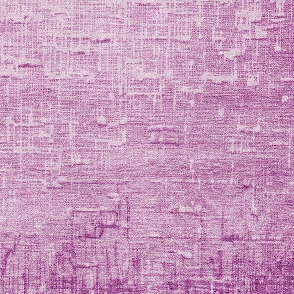 HomeRoots 10' X 14' Blush, Eggplant & Charcoal Ombre Washable Area Rug with UV Protection for High-Traffic Homes 683345
