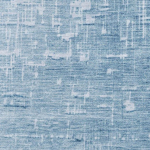 HomeRoots 5' X 8' Modern Ombre Area Rug in Blue-Gray & Charcoal - Washable, UV Protected, Stain Resistant! 683347