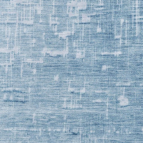 HomeRoots 5' X 8' Modern Ombre Area Rug in Blue-Gray & Charcoal - Washable, UV Protected, Stain Resistant! 683347