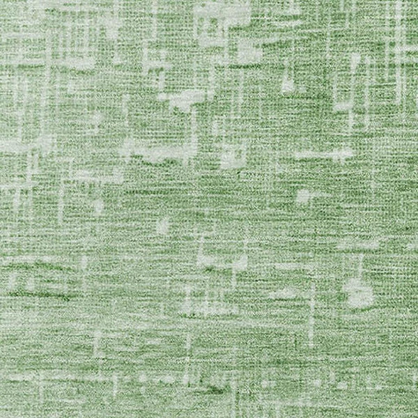 HomeRoots 5' X 8' Ombre Area Rug in Green, Gray, and Charcoal – Washable, UV Protected, Stain Resistant Design 683353