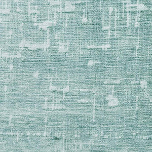 HomeRoots 8' X 10' Teal Gray Charcoal Ombre Washable Area Rug - Durable, Stain-Resistant, UV Protected Design 683385