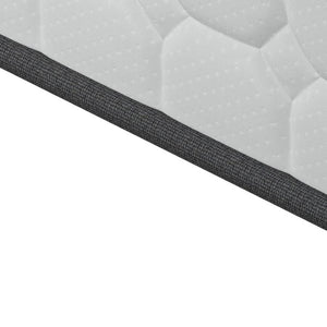 HomeRoots 12" Hybrid Pocket Coil Gel Memory Foam Mattress for Restorative Sleep, Motion Isolation & Support Queen 683390