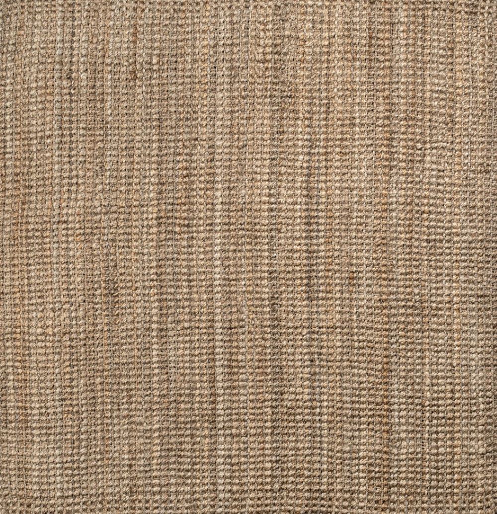 HomeRoots 8' Natural Jute Handmade Square Rug - Cozy, Durable, and Artisanal Accent for Modern Rustic Spaces 683416