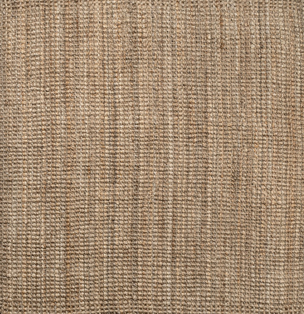 HomeRoots 8' Natural Jute Handmade Square Rug - Cozy, Durable, and Artisanal Accent for Modern Rustic Spaces 683416