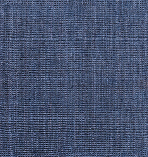 HomeRoots 6' Navy Blue Jute Handmade Square Rug - Durable, Textured Accent for Living Rooms & Bedrooms 683424