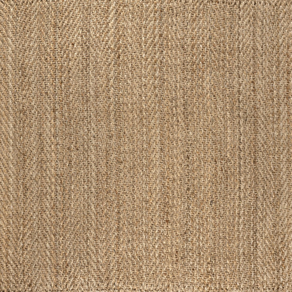 HomeRoots 6' Natural Jute Handmade Square Rug - Eco-Friendly Comfort for Living Rooms, Bedrooms & More! 683436