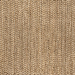 HomeRoots 6' Natural Jute Handmade Square Rug - Eco-Friendly Comfort for Living Rooms, Bedrooms & More! 683436