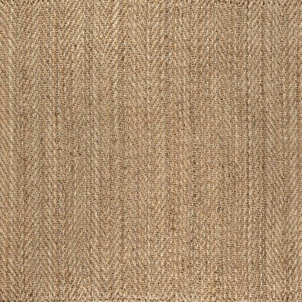 HomeRoots 6' Natural Jute Handmade Square Rug - Eco-Friendly Comfort for Living Rooms, Bedrooms & More! 683436