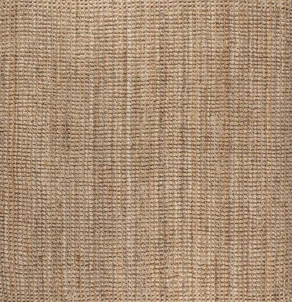HomeRoots 6' Handmade Natural Jute Square Rug - Eco-Friendly Design for Warmth, Style, and Noise Reduction 683438